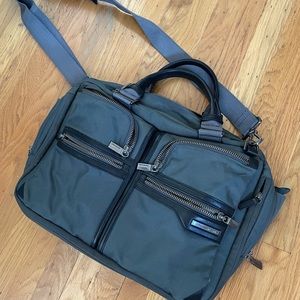 Samsonite teal laptop bag briefcase